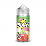 Жидкость BLAZE Strawberry Banana Gum 3мг 100мл с доставкой по Москве и России